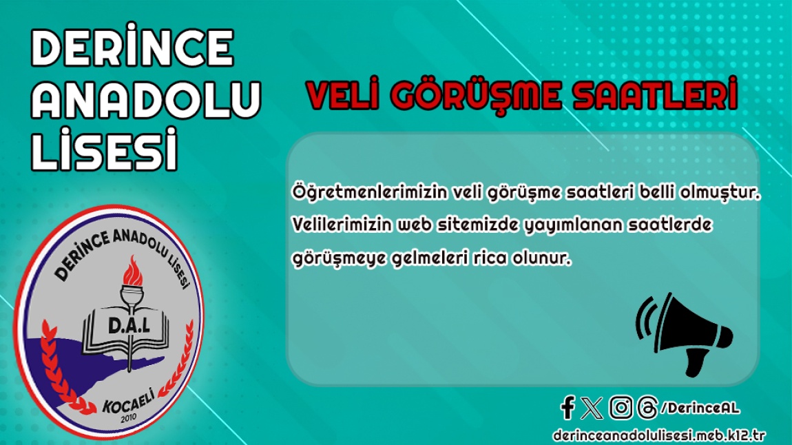 Veli Görüşme Saatleri